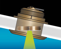 Airmar B164 1KW Bronze TH 12D Tilted Element 10P Furuno - B164-12-10F