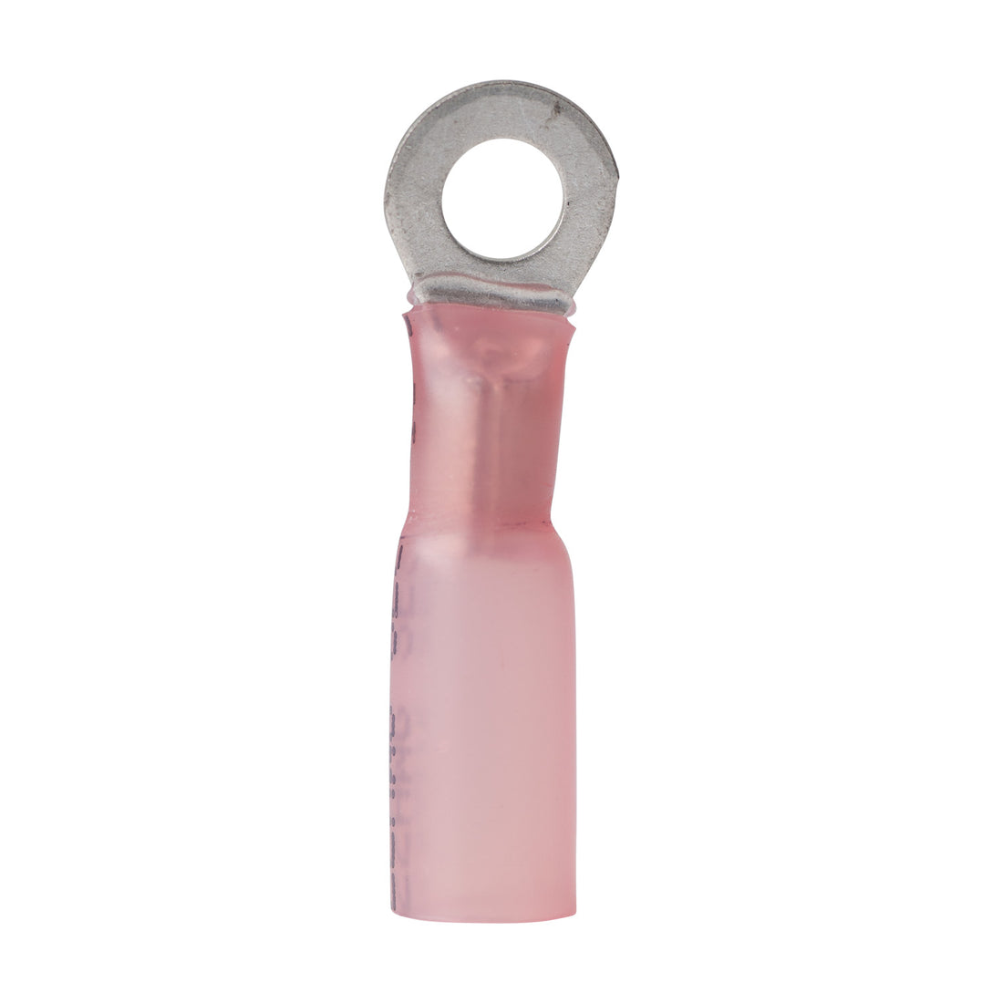 Ancor 22-18 #8 Ring Terminal Heat Shrink Red 100 Pack - 310299