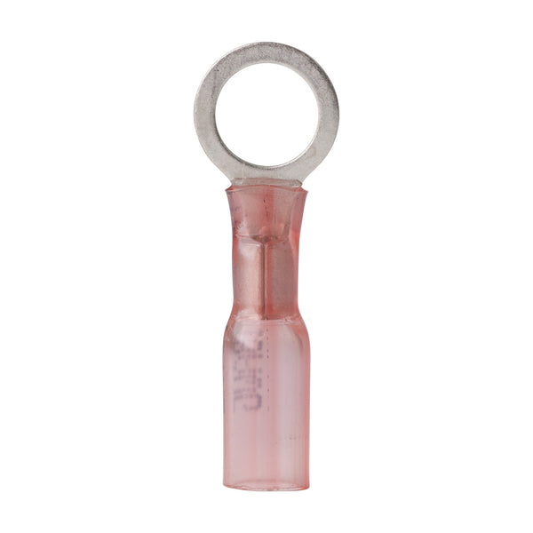 Ancor 22-18 5/16 Ring Terminal Heat Shrink Red 25 Pack - 310525