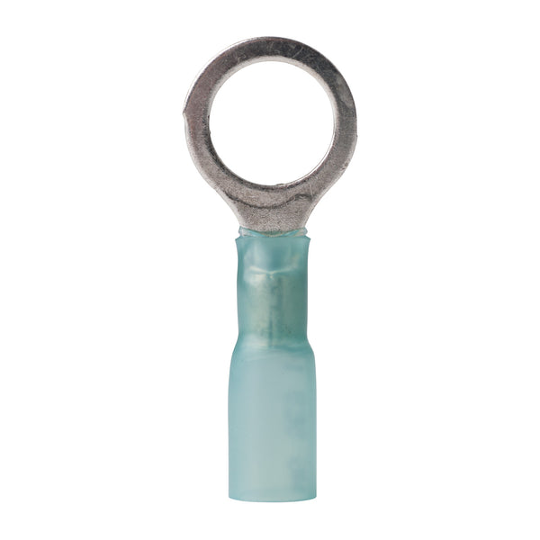 Ancor 16-14 3/8 Ring Terminal Heat Shrink Blue 25 Pack - 311625