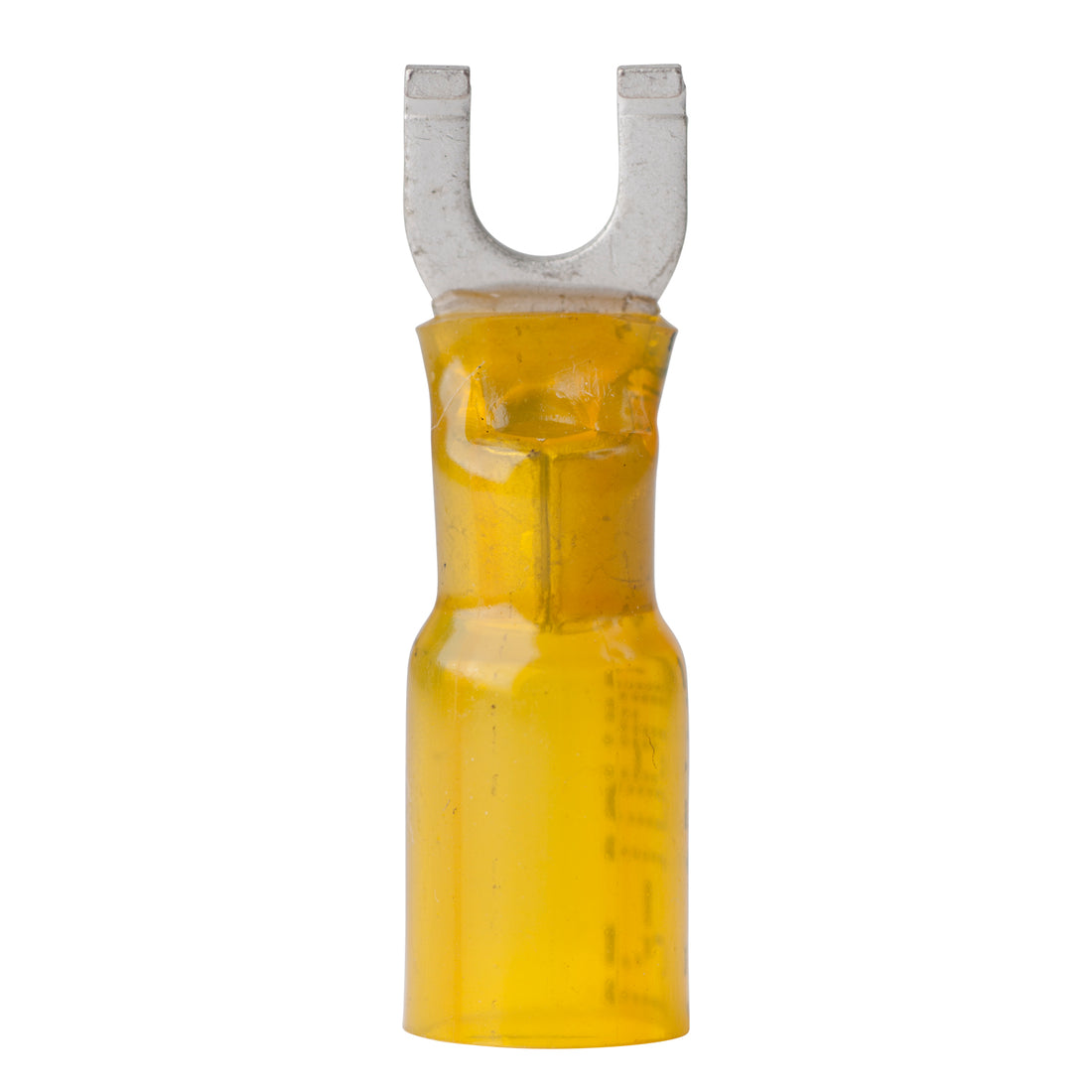 Ancor 12-10 #8 Spade Heat Shrink Yellow 25 Pack - 315225