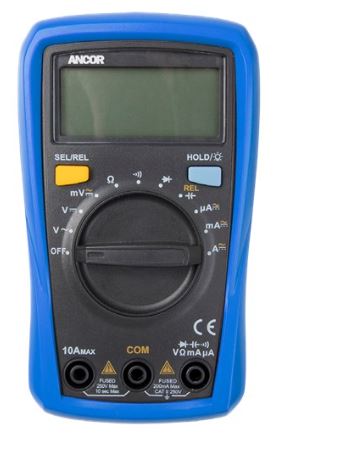 Ancor 8 Function Digital Multimeter - 703072