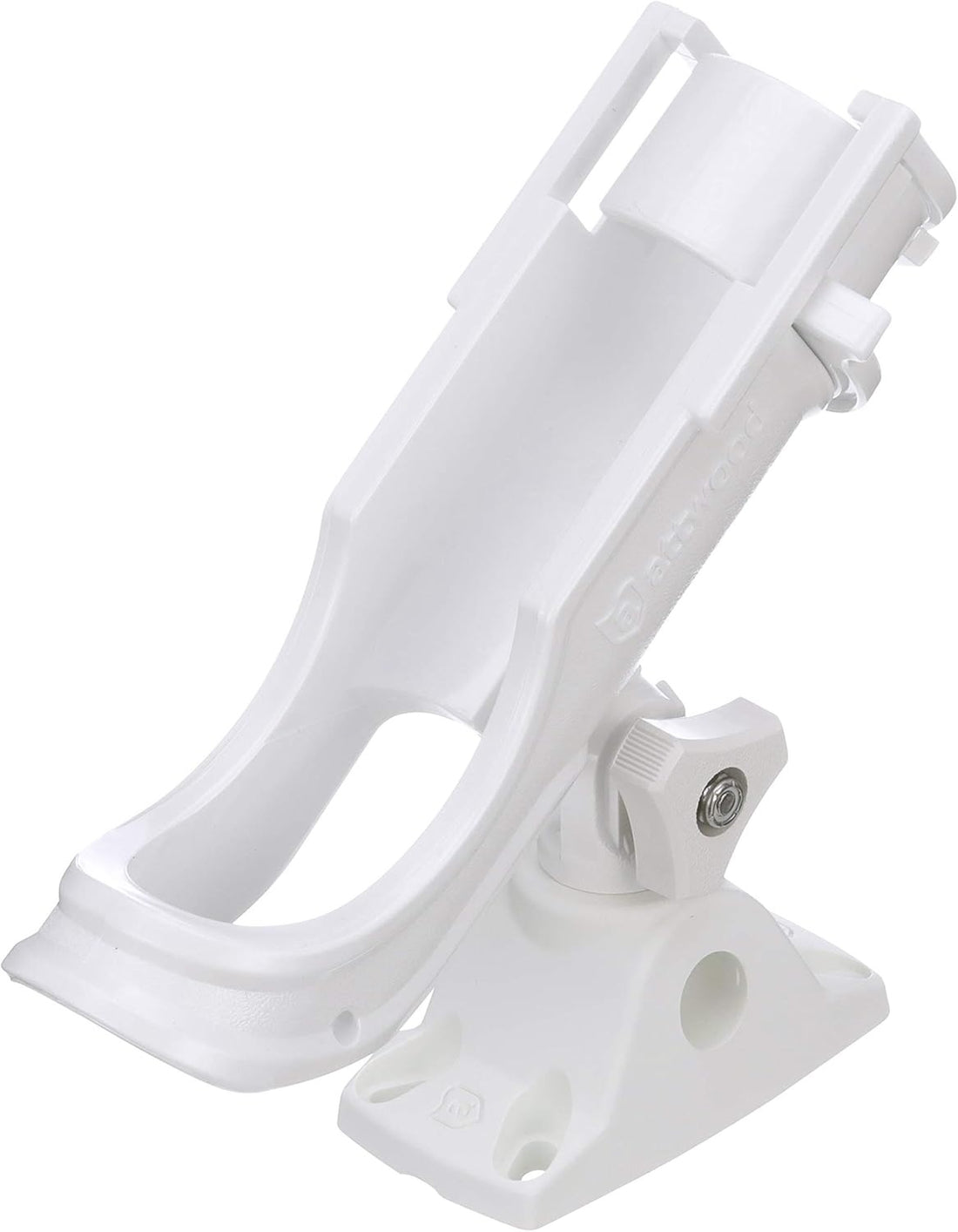 Attwood Heavy Duty Adjustable White Rod Holder with Combo Mount - 5009W4