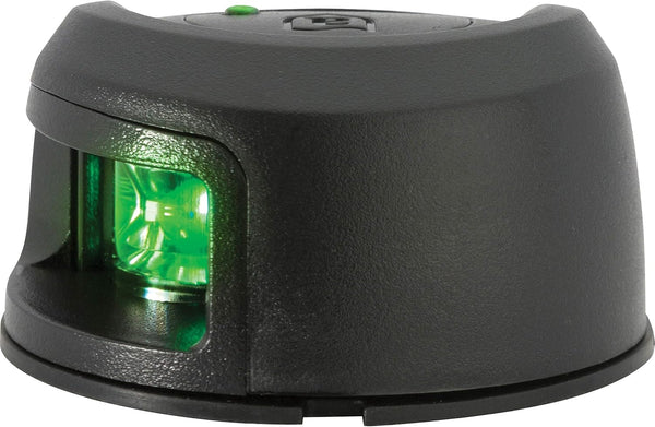 Attwood LightArmor Deck Mount LED Navigation Light 2NM Black Composite Green - NV2012PBG-7