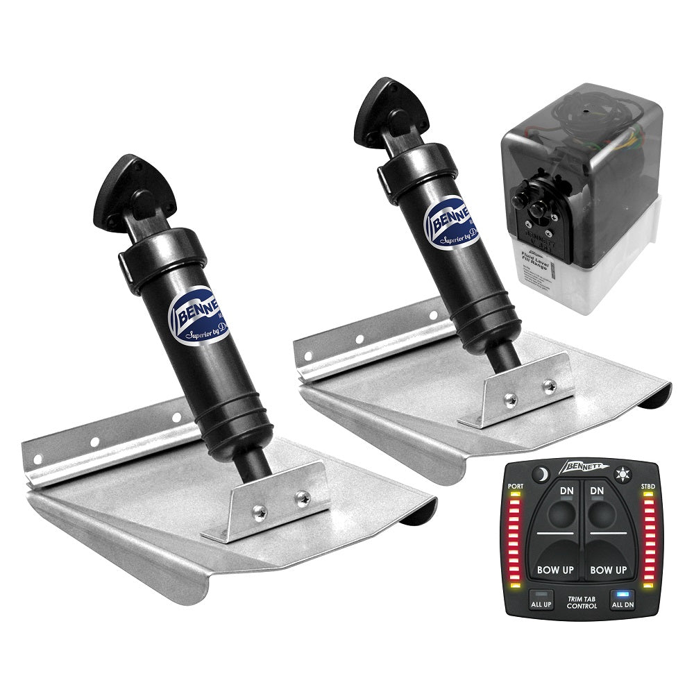 Bennett M80 Trim Tabs With One Box Indication - M80OBI
