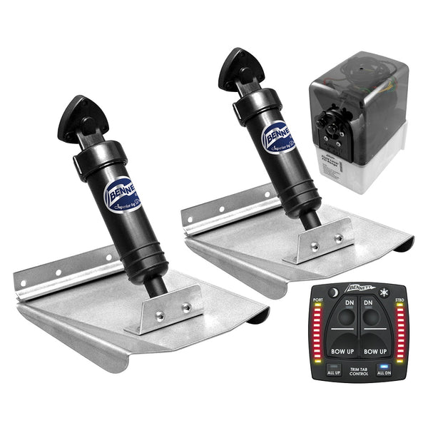 Bennett M80 Trim Tabs With One Box Indication - M80OBI