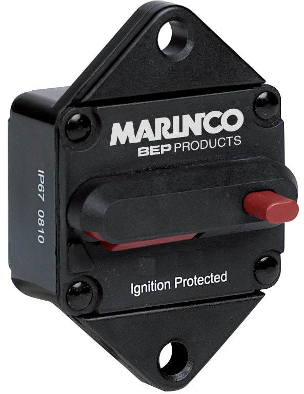 BEP 30A Thermal Circuit Breaker Single Pole Panel Mount - 185030P-01-1