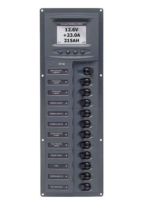 Bep 902 V Dcsm 12 Way Dc Circuit Breaker Panel
