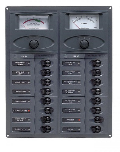 Bep 904 Am 16 Way Dc Circuit Breaker Panel