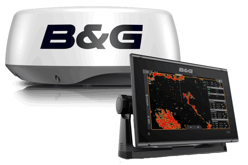 B&G Vulcan 9 Mfd Radar Bundle With Halo 20 Radar