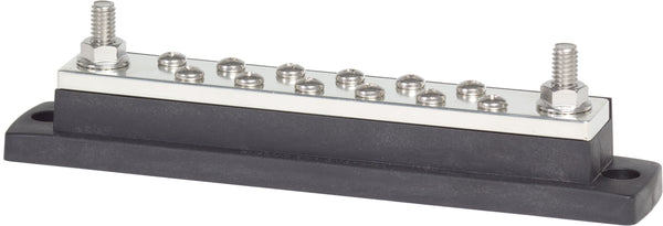 Blue Sea MaxiBus 250A BusBar Two 5/16in-18 Studs and Twelve #10-24 Screws - 2105-BSS