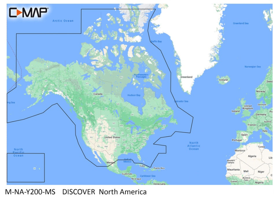 C Map Discover Micro Sd North America