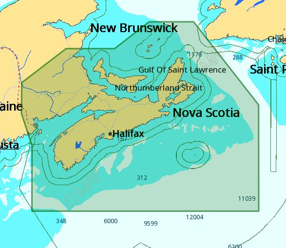 C Map M Na D938 4 D Local Fundy Nova Scotia Cape Breton
