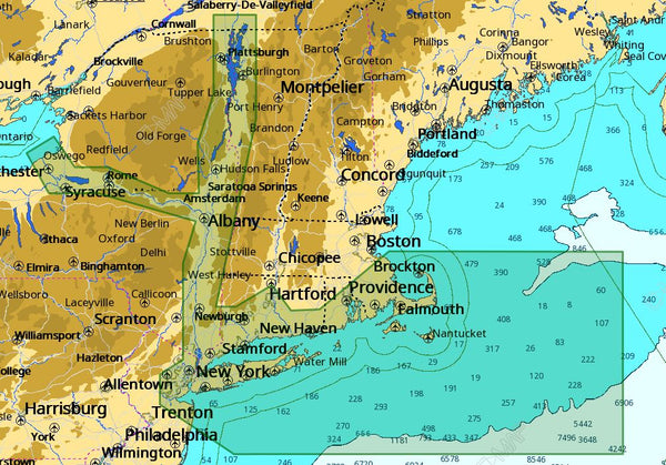 C-MAP M-NA-D940 4D Local Cape Cod Long Island Hudson - M-NA-D940-MS