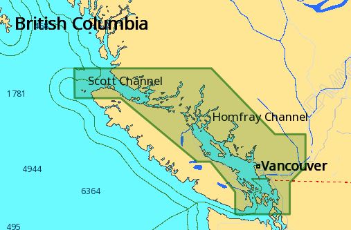 C Map M Na D957 4 D Local San Juan Islands Nigie Isl