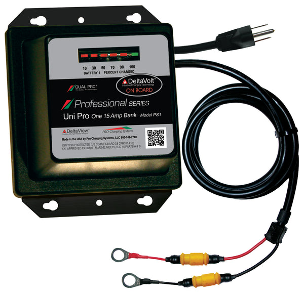 Dual Pro PS1 Battery Charger 1 Bank 15 Amps - PS1