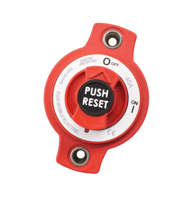 EGIS 40A Mini Breaker Disconnect Switch Panel Mount - 4701-40