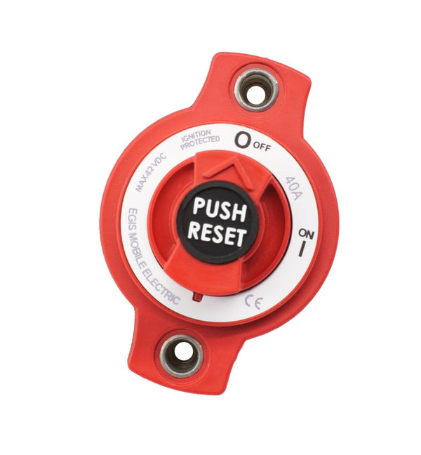 EGIS 40A Mini Breaker Disconnect Switch Panel Mount - 4701-40