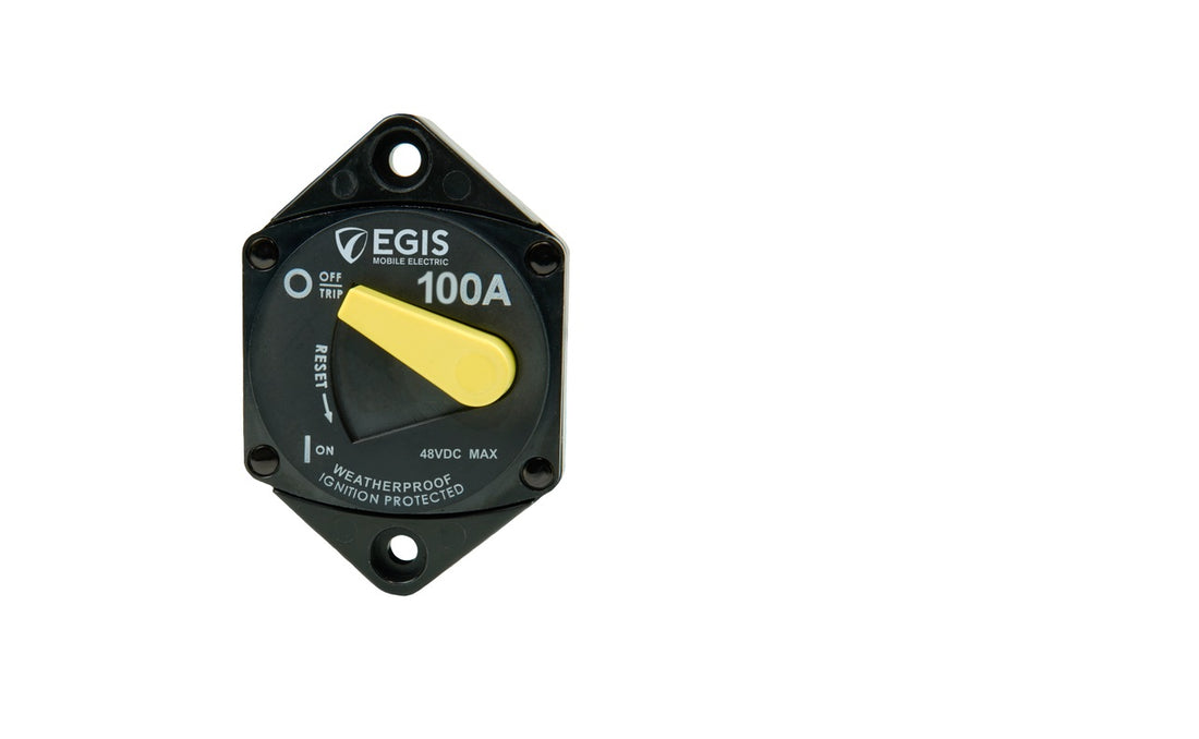 EGIS 87-Series 100 Amp Circuit Breaker Panel Mount - 4707-100