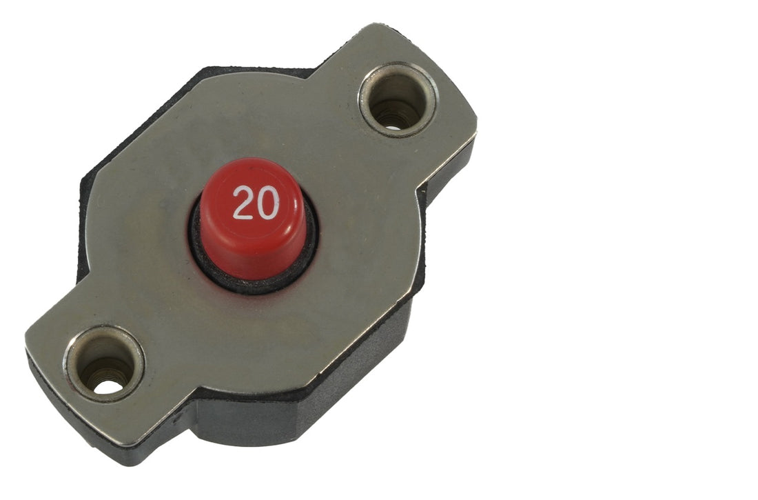 EGIS 20A Medium Duty Push Button Circuit Breaker - 4712-20