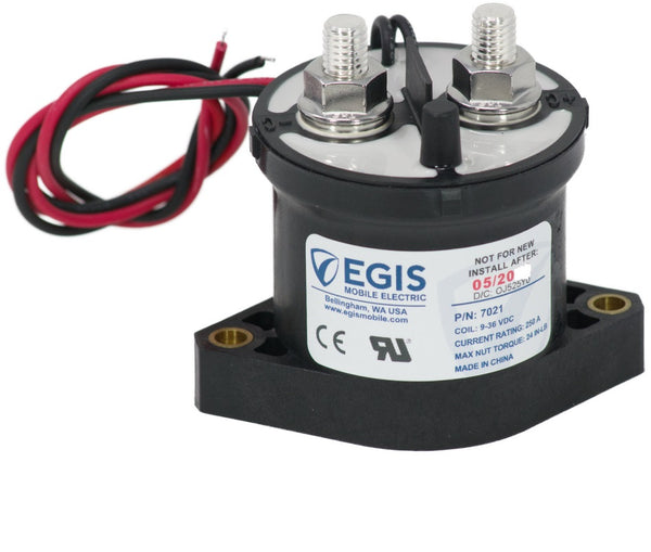 EGIS 250A 12/24v Contactor - 7021
