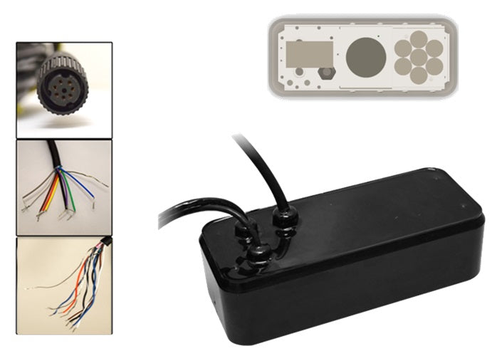 Furuno 165T/275LHW Pocket Mount Combo Wide Beam Transducer for DFF3D - 165T/275LHW