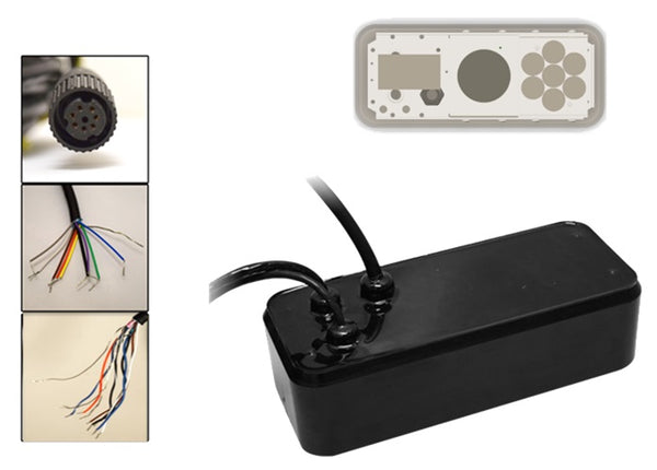 Furuno 165T/275LHW Pocket Mount Combo Wide Beam Transducer for DFF3D - 165T/275LHW
