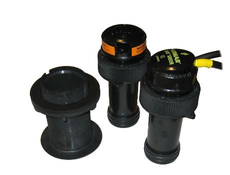 Furuno 235DT-PSE Low Profile Plastic Thru-Hull  Depth and Temp NMEA0183 Smart Sensor - 235DT-PSE