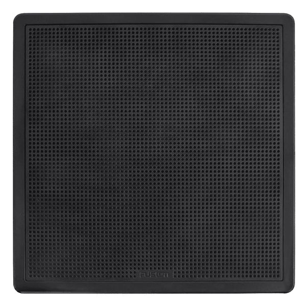 Fusion Fm S10 Sb 10in Black Square Flush Mount Subwoofer