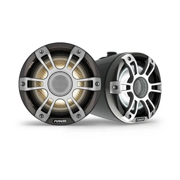 Fusion SG-FLT653SPB 6.5in Tower Speaker Black 3i With CRGBW Lighting - 010-02771-51