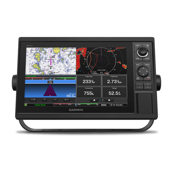 Garmin GPSMAP 1222 12in Plotter Worldwide Basemap - 010-01741-00