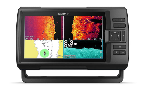 Garmin Striker Vivid 9sv 9in Fishfinder GPS Track Plotter No Transducer - 010-02554-02