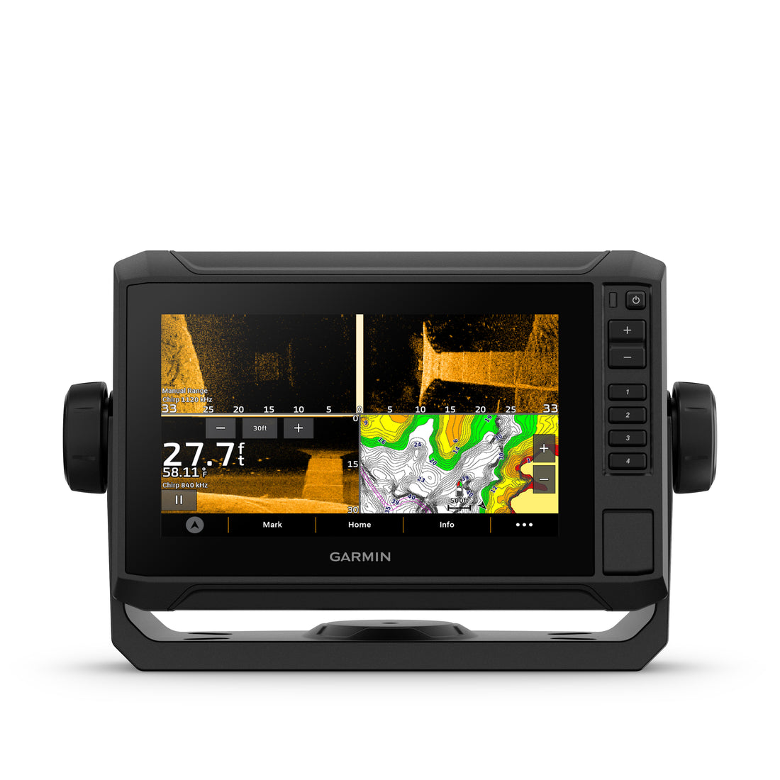Garmin ECHOMAP UHD2 74sv US Coastal and Great Lakes GN+ No Transducer - 010-02685-00