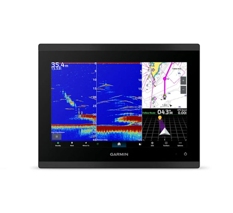 Garmin GPSMAP 9010xsv 10in MFD Worldwide Basemap and Sonar - 010-03175-02