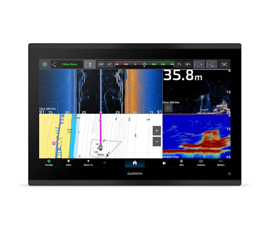 Garmin Gpsmap 9017xsv 17in Mfd Worldwide Basemap And Sonar