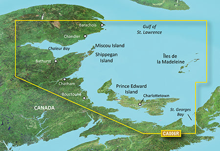 Garmin Vca006 R G3 Vision P.E.I To Chaleur Bay