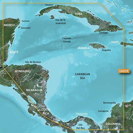 Garmin Hxus031 R G3 Micro Sd Southwest Caribbean
