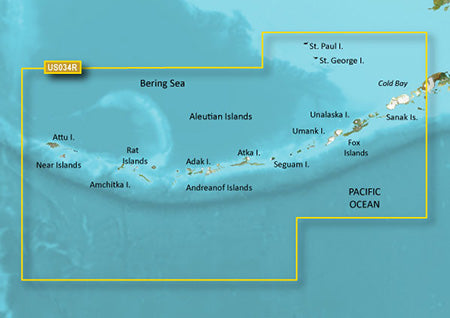Garmin Vus034 R G3 Vision Aleutian Islands