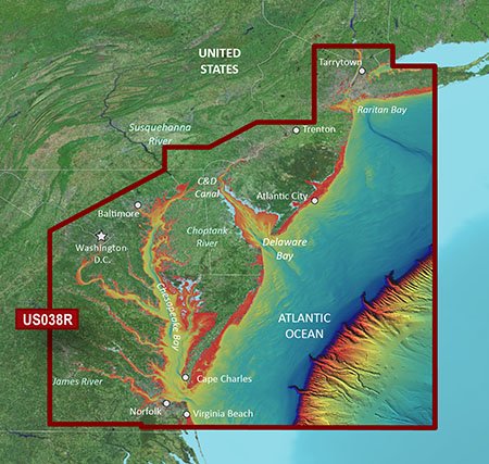 Garmin VUS038R G3 Vision New York To Chesapeake - 010-C1004-00