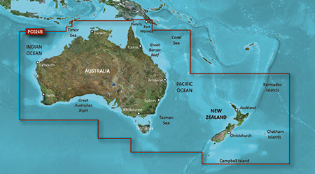 Garmin HP024R Bluechart G3 Australia And New Zealand - 010-C1020-20