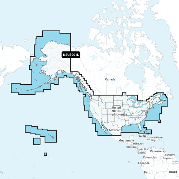 Garmin NSUS001L Navionics+ U.S. & Coastal Canada microSD - 010-C1287-20