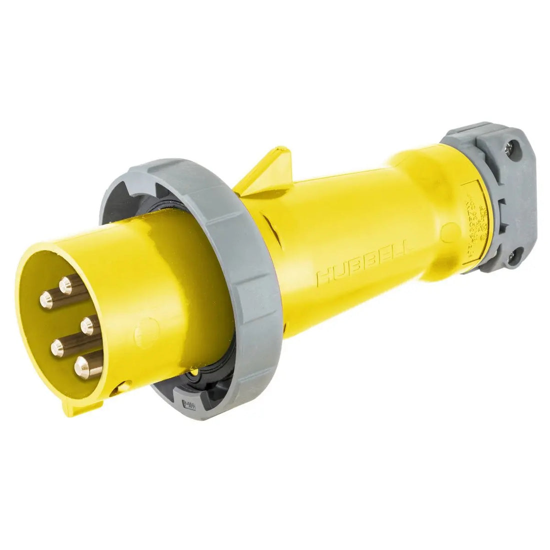Hubbell M5100P7 100A 480V 5-Wire male Plug - M5100P7