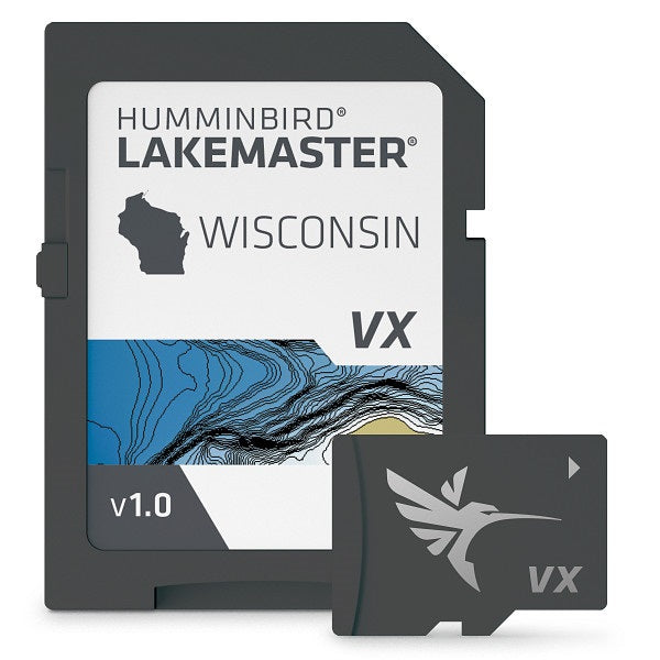 Humminbird Lakemaster VX Wisconsin microSD - 601010-1