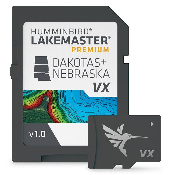 Humminbird Lakemaster Vx Premium Dakotas And Nebraska Micro Sd