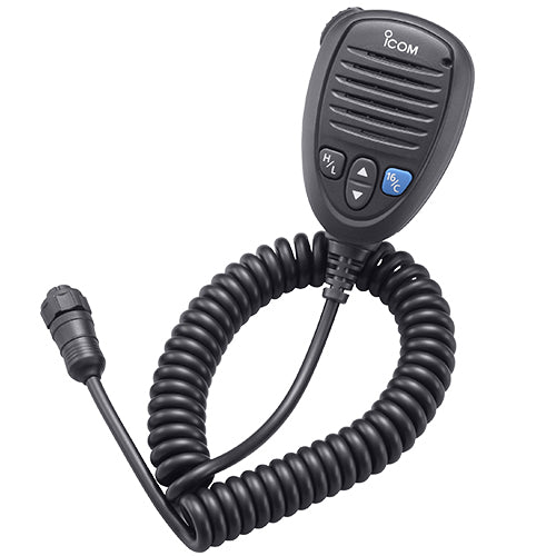 Icom HM205RB Black Speaker Microphone Rear Mount M506 - HM205RB