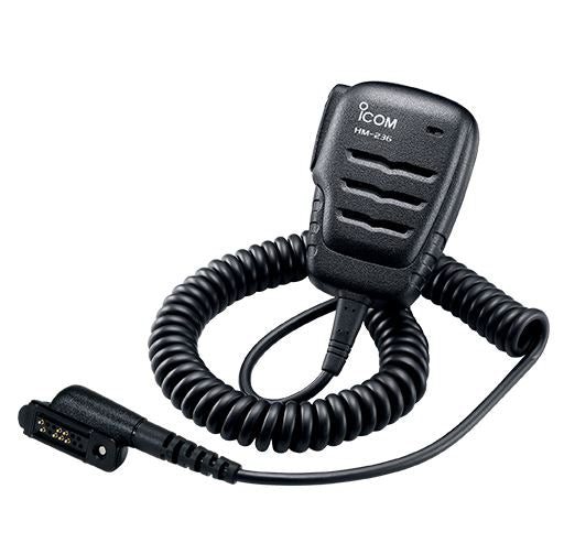 Icom HM236 Compact Waterproof Speaker Microphone - HM236