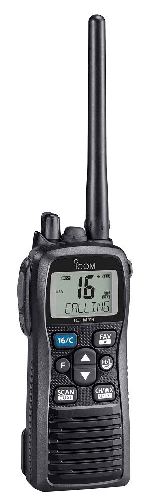 Icom M73 Plus Hand Held VHF - M73 Plus 71 USA