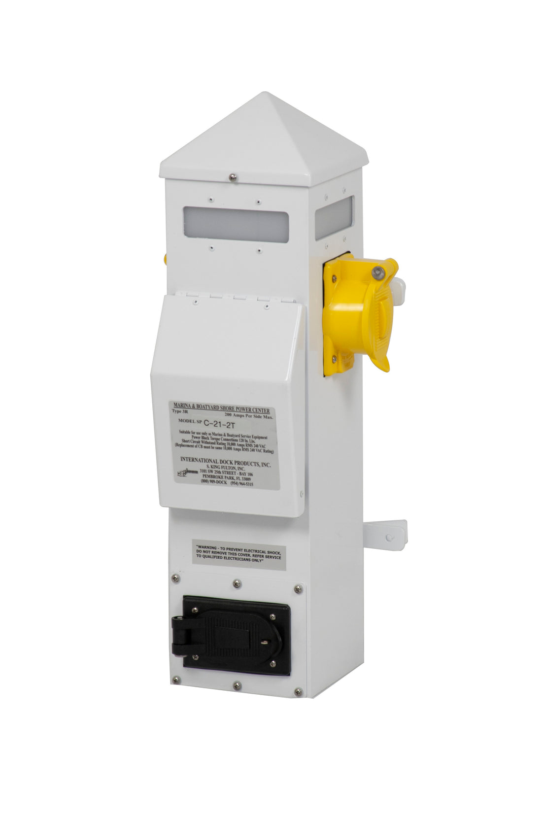 International Dock SPC-21-2T-326 Shore Power Pedestal - SPC-21-2T-326