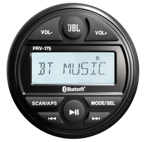 JBL PRV175 Am/Fm/Bt 4X45 Watt Stereo/Bluetooth - JBLPRV175