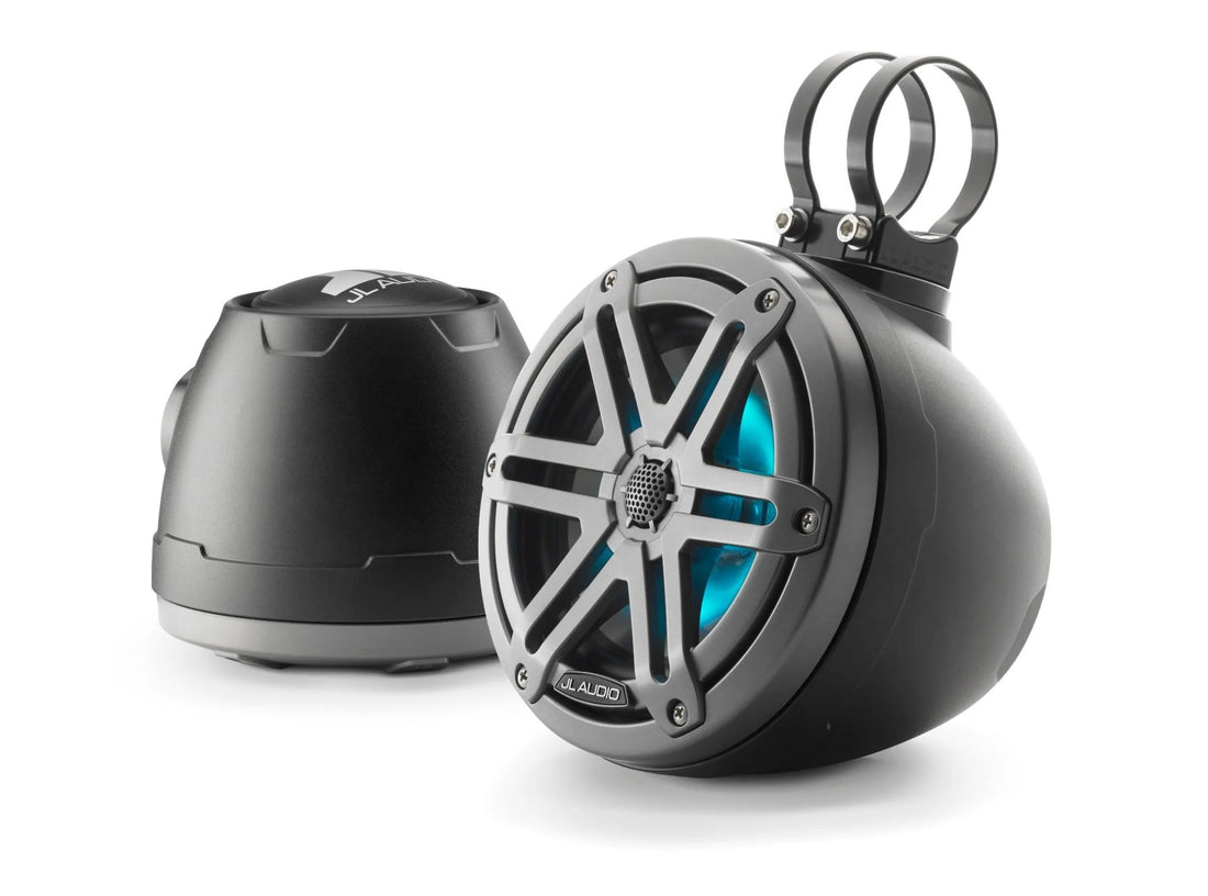 JL Audio M3 VeX 6.5in Enclosed System Gray Sport Grille With RGB LED - 010-03259-00